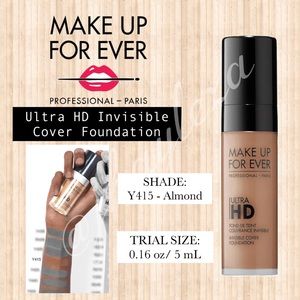MAKEUP FOREVER: Ultra HD Foundation—Almond (Trial)